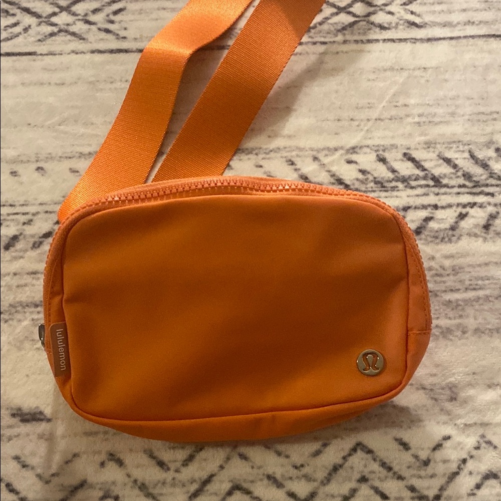 Lululemon Orange Belt Bag